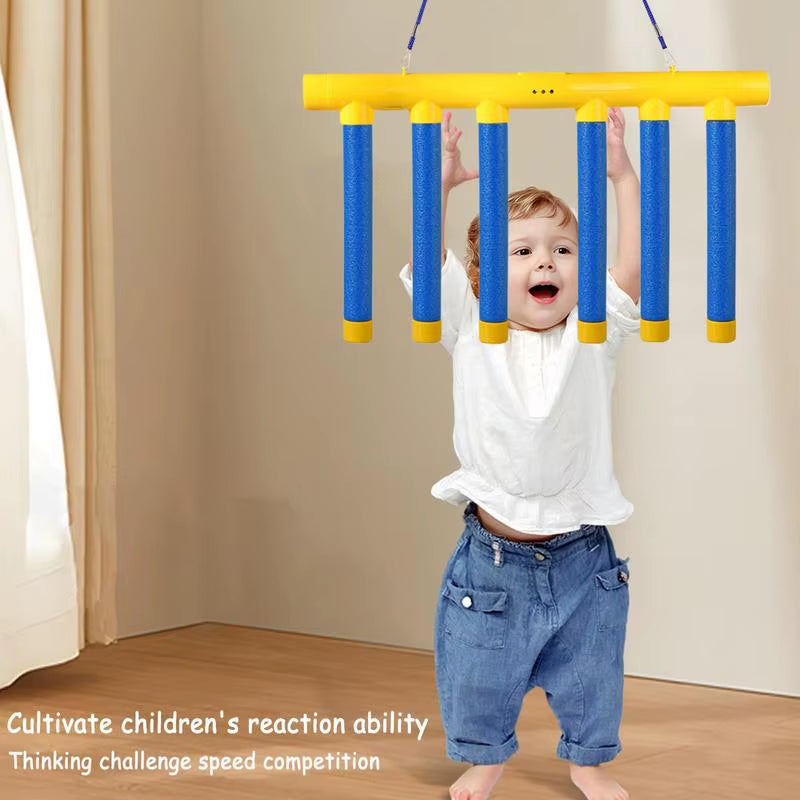 Stick It to the Kids: The Hilarious Game of Catching Sticks and Parenting Chaos!